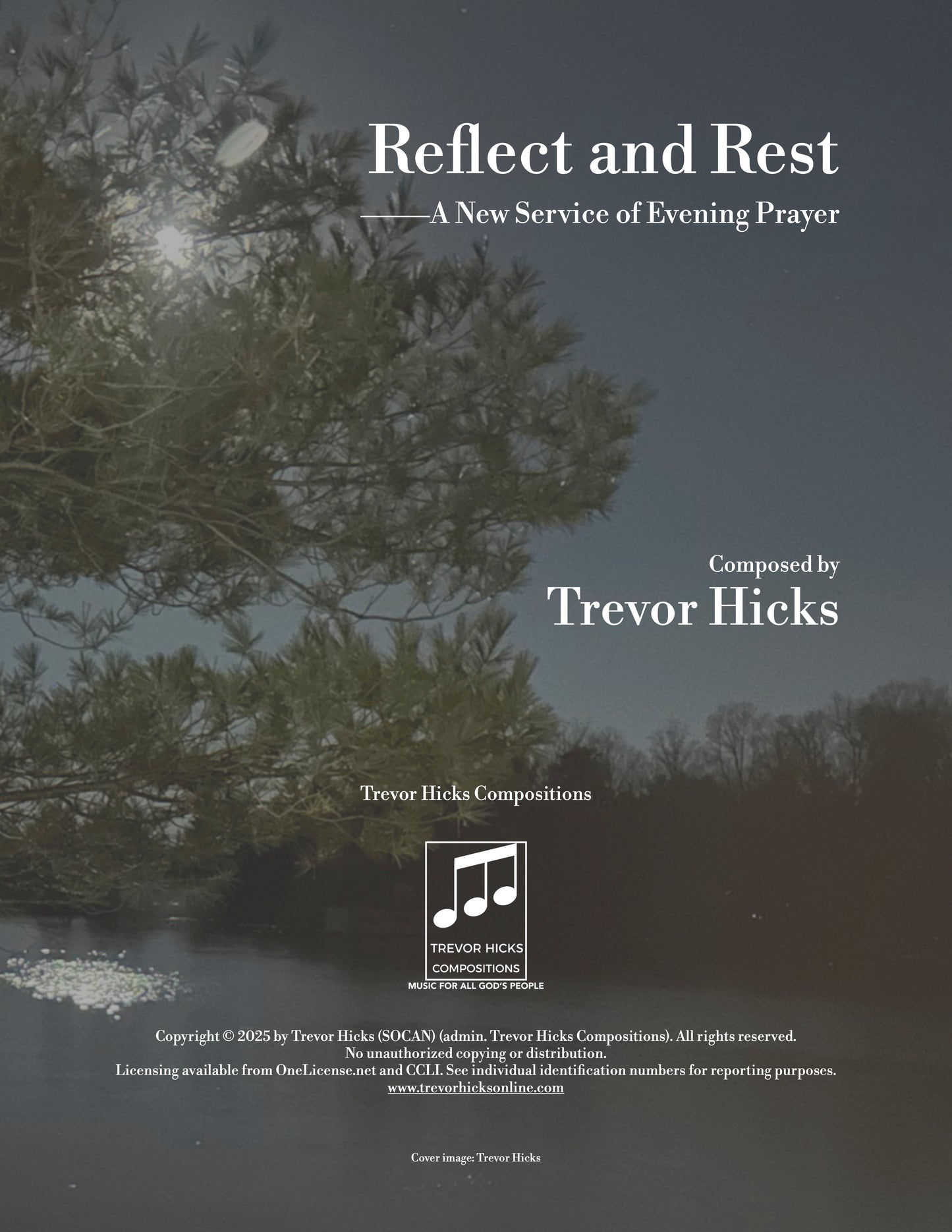 Reflect and Rest - A New Service of Evening Prayer