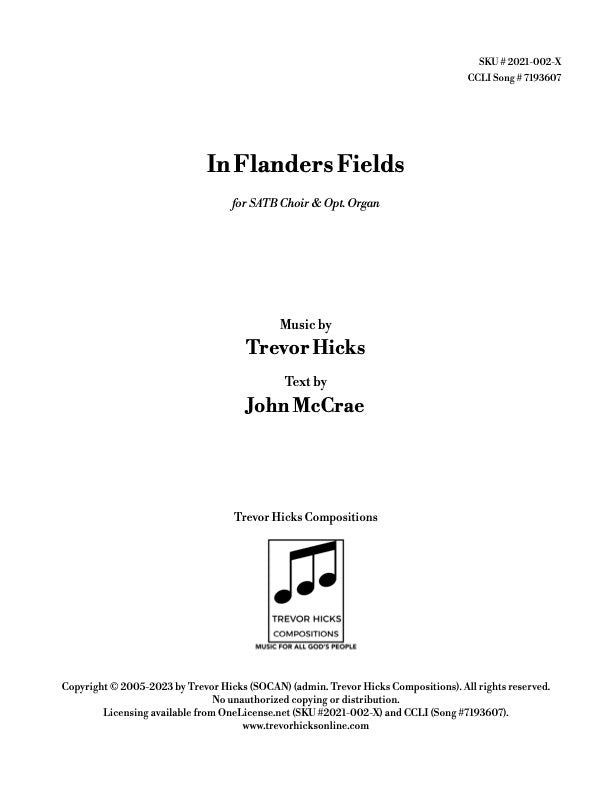 In Flanders Fields