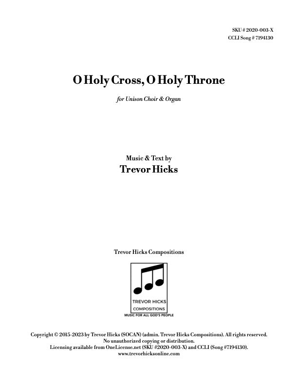 O Holy Cross, O Holy Throne