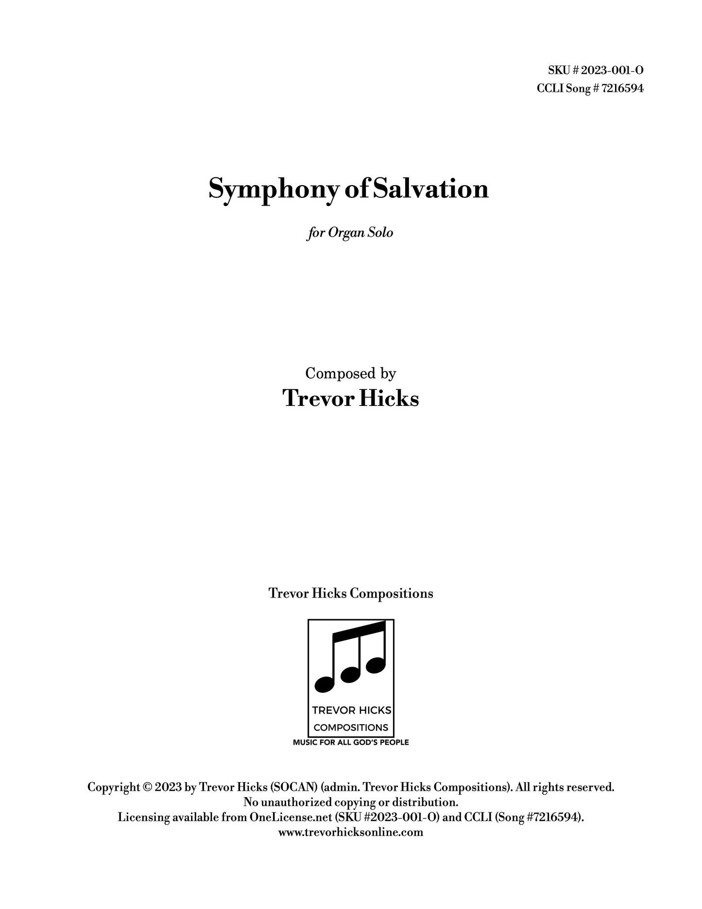 Symphony of Salvation