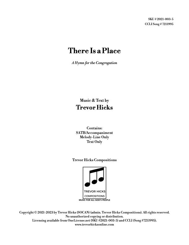 There Is A Place