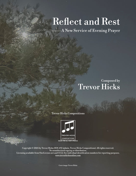 Reflect and Rest - A New Service of Evening Prayer